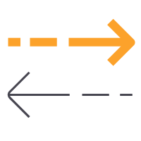 Automated funds transfer icon